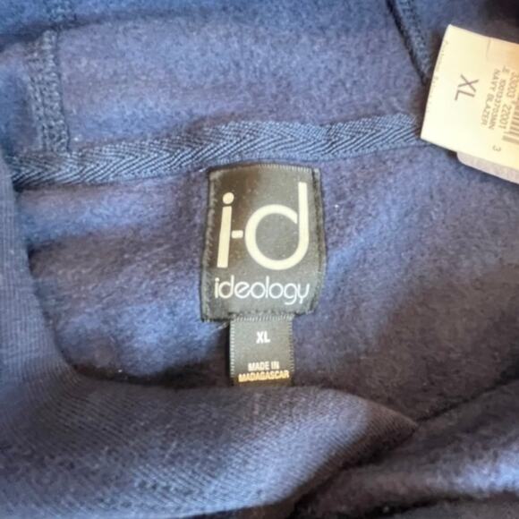 ID Ideology Men's New X-Large Fleece Pullover Hoodie Midnight Sky - Picture 10 of 14